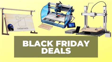 The BEST Black Friday CNC Router/Machine Deals 2023